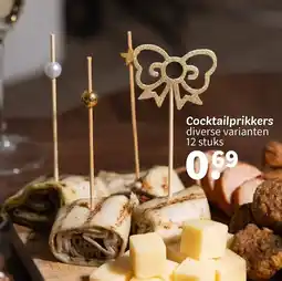 Wibra Cocktailprikkers aanbieding