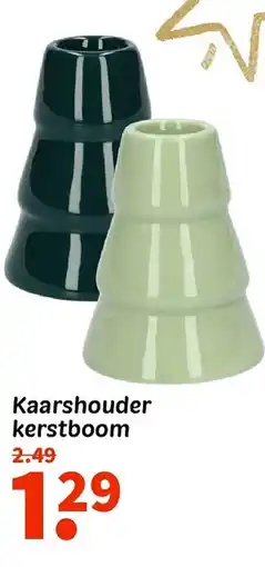 Wibra Kaarshouder kerstboom aanbieding