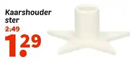 Wibra Kaarshouder ster aanbieding