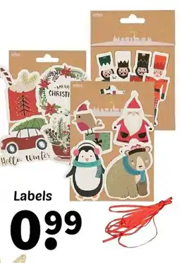 Wibra Labels aanbieding