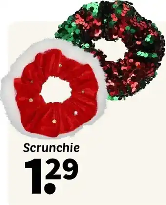 Wibra Scrunchie aanbieding