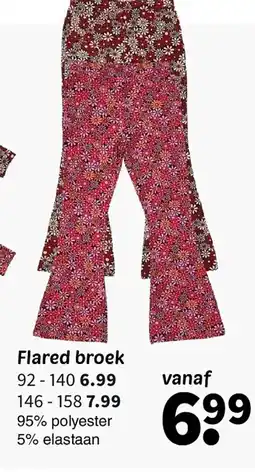 Wibra Flared broek aanbieding