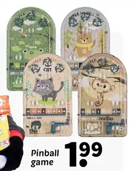 Wibra Pinball game aanbieding