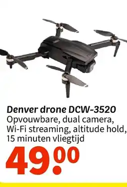 Wibra Denver drone DCW-3520 aanbieding