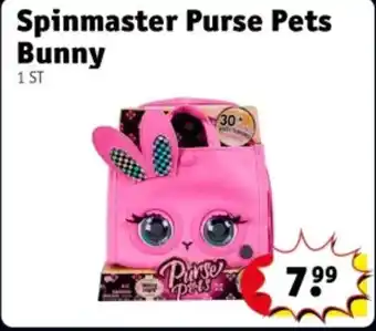 Spinmaster Purse Pets Bunny