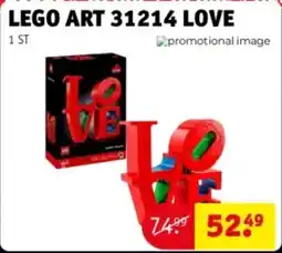 Kruidvat Lego Art 31214 LOVE aanbieding