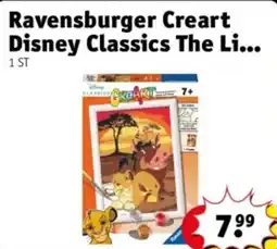 Kruidvat Ravensburger Creart Disney Classics The Li... aanbieding