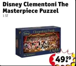 Kruidvat Disney Clementoni The Masterpiece Puzzel aanbieding