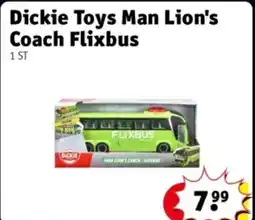 Kruidvat Dickie Toys Man Lion's Coach Flixbus aanbieding