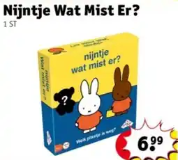 Kruidvat Nijntje Wat Mist Er? aanbieding