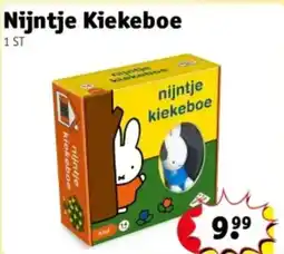 Kruidvat Nijntje Kiekeboe aanbieding