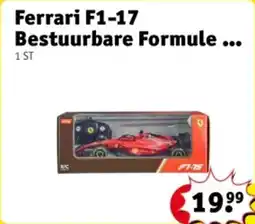 Kruidvat Ferrari F1-17 Bestuurbare Formule aanbieding