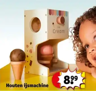 Kruidvat Houten ijsmachine aanbieding