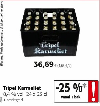 Colruyt Tripel Karmeliet aanbieding