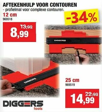 Hubo Aftekenhulp voor contouren aanbieding