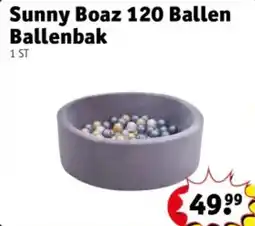 Kruidvat Sunny Boaz 120 Ballen Ballenbak aanbieding