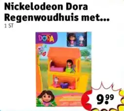 Kruidvat Nickelodeon Dora Regenwoudhuis met aanbieding