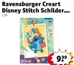 Kruidvat Ravensburger Creart Disney Stitch Schilder aanbieding