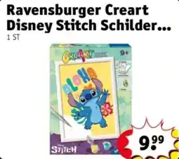 Kruidvat Ravensburger Creart Disney Stitch Schilder aanbieding