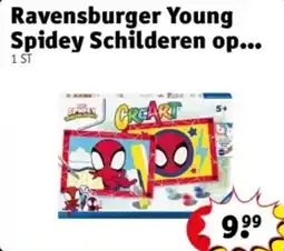Kruidvat Ravensburger Young Spidey Schilderen aanbieding