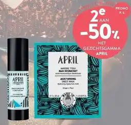 Di Het gezichtsgamma april aanbieding