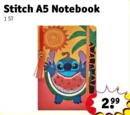 Kruidvat Stitch A5 Notebook aanbieding