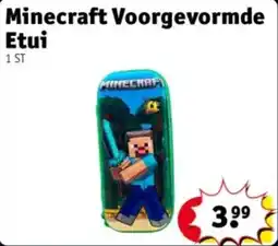 Kruidvat Minecraft Voorgevormde Etui aanbieding