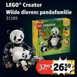 Kruidvat LEGO Creator Wilde dieren: pandafamilie aanbieding