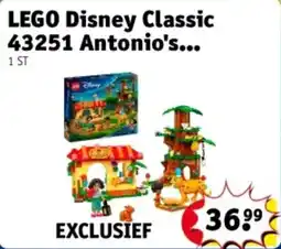 Kruidvat LEGO Disney Classic 43251 Antonio's aanbieding