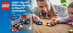 Kruidvat LEGO City F1 LEGO Williams Racing en Haas F1 aanbieding