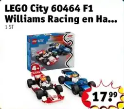 Kruidvat LEGO City 60464 F1 Williams Racing aanbieding