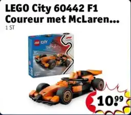 Kruidvat LEGO City 60442 F1 Coureur met McLaren aanbieding