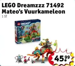 Kruidvat LEGO Dreamzzz 71492 Mateo's Vuurkameleon aanbieding