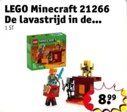 Kruidvat LEGO Minecraft 21266 De lavastrijd aanbieding