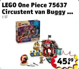 Kruidvat LEGO One Piece 75637 Circustent van Buggy aanbieding