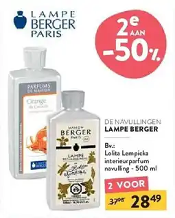 Di De navullingen lampe berger aanbieding