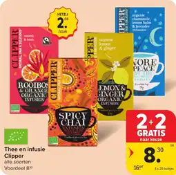 Hyper Carrefour Thee en infusie clipper aanbieding