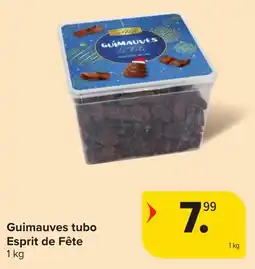 Hyper Carrefour Guimauves tubo esprit de fête aanbieding