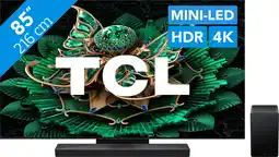 Coolblue TCL 85 QD Mini-led C71K 4K (2025) + TCL Q65H aanbieding