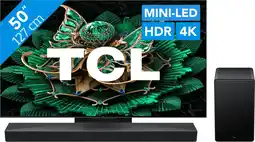 Coolblue TCL 50 QD Mini-led C71K 4K (2025) + TCL Q65H aanbieding