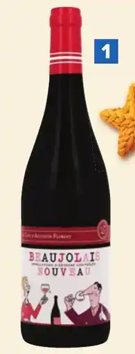 Hyper Carrefour Beaujolais Nouveau La Cave d'Augustin Florent Rood aanbieding