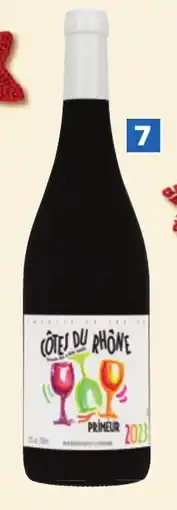 Hyper Carrefour Côtes du Rhône Primeur Rood aanbieding