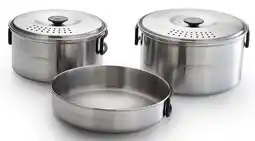 Decathlon Coleman Kookgerei Camping Kit 5 Stuks aanbieding