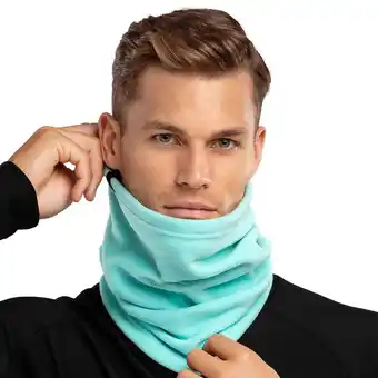 Decathlon Heren en Dames Wintersport Winter nekwarmer BLUNT Turquoise Turquoise aanbieding
