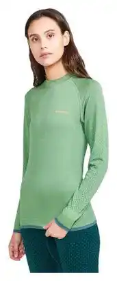 Decathlon Craft ADV Warm Intensity Green Women's Long Sleeve Under Jersey aanbieding