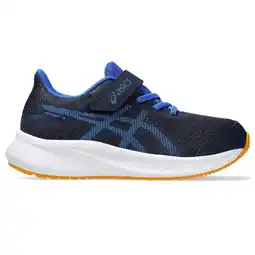 Decathlon Hardloopschoenen Kinderen - ASICS Patriot 13 PS - Midnight/Blue Coast aanbieding