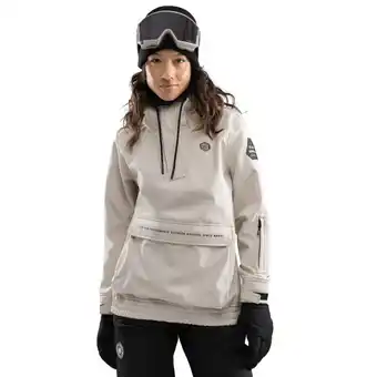 Decathlon Dames Wintersport snowboardjas W3-W Haboob Beige aanbieding