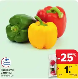 Hyper Carrefour Paprikamix Carrefour aanbieding