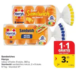 Hyper Carrefour Harry's Sandwiches aanbieding