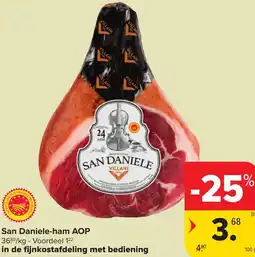 Hyper Carrefour San Daniele-ham AOP aanbieding